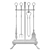 Antique Gothic Fireplace Set 3D model small image 2