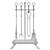 Antique Gothic Fireplace Set 3D model small image 3