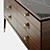 Elegant Nino NARA 6-Drawer Chest 3D model small image 3