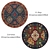 Round Rug Set with Varied Textures 3D model small image 3