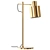 Elegant Brass Table Lamp 3D model small image 2