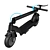 Blaupunkt ESC808 Folded Electric Scooter 3D model small image 1