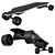 Electric Skateboard 3D Model Kit 3D model small image 2