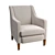 Handmade Regent Armchair by James Cook 3D model small image 1