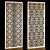 Ornamental Panel Set "Floral Elegance 3D model small image 2