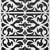 Ornamental Panel Set "Floral Elegance 3D model small image 4