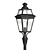 Traditional Outdoor Lamp Post Vosges 3D model small image 3