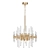 Luxxu Modern 8-Lamp Chandelier 3D model small image 1