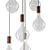 Tala 9-Light Chandelier 3D Model 3D model small image 2