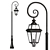 Antique Style Outdoor Street Lamp 3D model small image 5