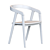 Elegant Lana Dining Chair 3D model small image 4