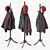 Stylish 8-Hook Coat Rack 3D model small image 2