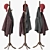 Stylish 8-Hook Coat Rack 3D model small image 4