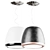 Elica Edith Hood Rock: Stylish Touch-Controlled LED Hood 3D model small image 1