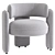 Contemporary Design Chair Chaplin 3D model small image 1