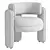 Contemporary Design Chair Chaplin 3D model small image 4