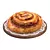 Cinnamon Snail Bun Puff 3D model small image 4