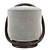 Modern Porada Smile Pouf 3D model small image 6