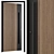 Contemporary Door Collection, Set 72 3D model small image 2