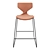 Elegant Italian Bar Stool Quo 3D model small image 3