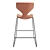 Elegant Italian Bar Stool Quo 3D model small image 4