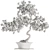 Blooming Bonsai Spring Flowers 3D model small image 3