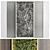 Indoor Vertical Garden Wooden Frame 3D model small image 5