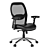 Luxury Leather Office Swivel Chair 3D model small image 1