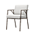 Elegant Antico Dining Chair 3D 3D model small image 1