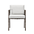 Elegant Antico Dining Chair 3D 3D model small image 2