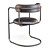 Stylish FF Cantilever Dining Chair 3D model small image 4