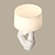 Sculptural Ceramic Torso Lamp 3D model small image 2