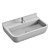 Radici Ceramic Washbasin by Axa 3D model small image 2