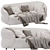 Modern Ditre Italia Clip Sofa 3D model small image 2