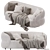 Modern Ditre Italia Clip Sofa 3D model small image 3