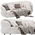 Modern Ditre Italia Clip Sofa 3D model small image 7