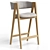 Modern Bar Stool by Montly 3D model small image 5