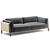 Designer Giorgetti Urban Sofa 3D model small image 5