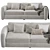 Scandinavian Style Oslo Sofa 2014 3D model small image 2