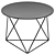 Modern Octahedron Side Table, 430mm 3D model small image 1