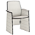 Elegant Downtown Conference Chair 3D model small image 7