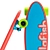 Chillafish Skaite Kids Skateboard 3D model small image 2