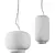 Foscarini White Pendant Duo 3D model small image 4