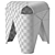 Elegant Falabella Stool for 3D 3D model small image 7