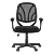 Title:  Mesh Back Office Chair with Fabric Seat 3D model small image 2