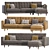 Elegant MORABO Sofa for Home 3D model small image 3