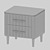 Customizable Bedside Table by Frandiss 3D model small image 3