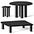 Modern Islets Dining Tables Collection 3D model small image 2