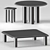 Modern Islets Dining Tables Collection 3D model small image 3