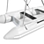 Inflatable Boat with Sunshade 3D model small image 3